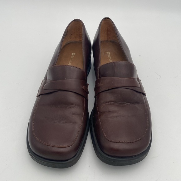 Vintage Naturalizer Brown women Loafers moccasin shoe 11M leather Y2K casual - Picture 3 of 13